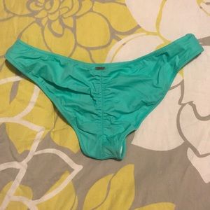 NWOT VS Pink Teal Cheeky Bikini Bottoms!